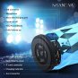 LED Bluetooth Speaker,Night Light Changing Wireless Speaker,MIANOVA Portable