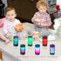 LED Bluetooth Speaker,Night Light Changing Wireless Speaker,MIANOVA Portable