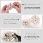 Keadic 10 Pcs Buffing Pad Polishing Wheel Kits with 3pcs Rouge Compound, Cone/Co