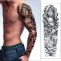 18 Pcs Full Arm Temporary Tattoo Stickers, Waterproof Temporary Tattoo,Black Bod