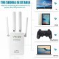 WiFi Range Extender WiFi Signal Booster 4 External Antennas 2.4GHz Fast Speed