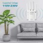 WiFi Range Extender WiFi Signal Booster 4 External Antennas 2.4GHz Fast Speed