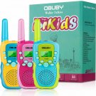 Obuby Walkie Talkies for Kids, 22 Channels 2 Way Radio Kid Gift Toy 3 KMs Long