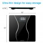LEADZM Weights Loading 180Kg Slim Scale Weight Waist Pattern Personal Scale