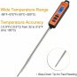 ThermoPro TP01A Instant Read Meat Thermometer with Long Probe Digital Food