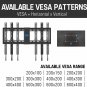 Mounting Dream TV Wall Mount TV Bracket with Leveling Design for 37-70 inch TVs,