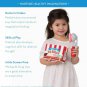 Melissa & Doug Scoop and Stack Ice Cream Cone Magnetic Pretend Play Set