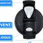 Vmini Push-Button Flip Lid, Compatible with Wide Mouth Water Bottle