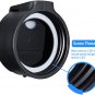 Vmini Push-Button Flip Lid, Compatible with Wide Mouth Water Bottle
