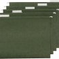 AmazonBasics Hanging File Folders - Letter Size, Green, 25-Pack
