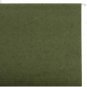 AmazonBasics Hanging File Folders - Letter Size, Green, 25-Pack