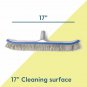 Milliard Pool Brush, 17" Extra-Wide, Heavy Duty Wire, Algae Cleaner Brush