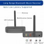 Besign BE-RCA Long Range Bluetooth Audio Adapter, HiFi Wireless Music Reciver,
