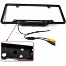 Auto Car License Plate Frame Rear View Backup Camera 8 IR Night Vision Parking