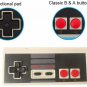 Classic Mini Retro Game Consoles,AV Output 8-bit Video Game Built-in 620 Games