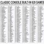 Classic Mini Retro Game Consoles,AV Output 8-bit Video Game Built-in 620 Games