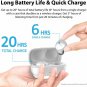 iLuv TB100 White True Wireless Earbuds Cordless in-Ear Bluetooth 5.0 with