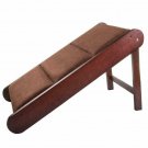 Foldable Pet Ramp Freestanding For Cats Dog Wood Steps Ladder Stairs High Bed