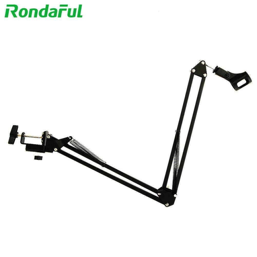 Professional Recording Microphone Stand Mic Holder - Black