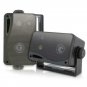 3-way Mini Box Speaker System - 3.5 Inch 200 Watt Weatherproof Marine Grade Moun