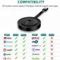 MPIO Wireless HDMI Display Dongle Adapter, 4K Ultra HD WiFi Streaming Video