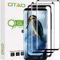 Galaxy S8 Screen Protector Tempered Glass (2 Pack), OTAO 3D Curved Dot Matrix