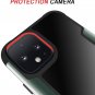 ARHEHUANG Case for Google Pixel 4, TPU Bumper Clear Hard PC Drop Protection Back