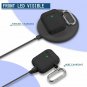 AirPods Case Cover with Keychain, Full Protective Silicone AirPods Accessories