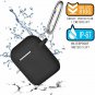 AirPods Case Cover with Keychain, Full Protective Silicone AirPods Accessories