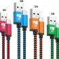 USB Type C Cable 3A Fast Charging USB C Charger 4Pack [2+3+5+6FT] Type C Phone C