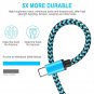 USB Type C Cable 3A Fast Charging USB C Charger 4Pack [2+3+5+6FT] Type C Phone C