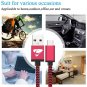 USB Type C Cable 3A Fast Charging USB C Charger 4Pack [2+3+5+6FT] Type C Phone C