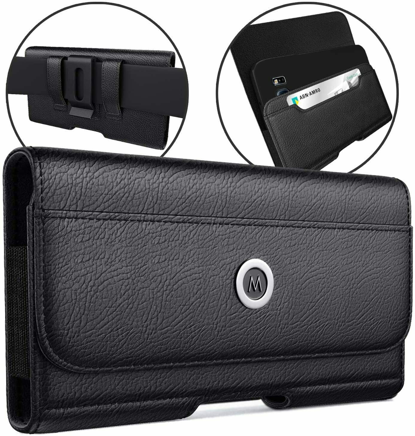 Meilib iPhone 11 Pro Max/XS Max Holster, Premium Cell Phone Belt Holster Case