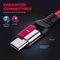 USB C Cable, Mkeke USB Type C Charger Cable Fast Charging [3-Pack,1/1.5/1.8M]