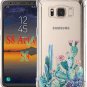 Galaxy S8 Active Case,Samsung Galaxy S8 Active Case with Flower,LUOLNH Slim Shoc