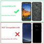 Galaxy S8 Active Case,Samsung Galaxy S8 Active Case with Flower,LUOLNH Slim Shoc