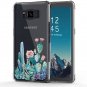 Galaxy S8 Active Case,Samsung Galaxy S8 Active Case with Flower,LUOLNH Slim Shoc