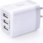 USB Charger Cube, Wall Charger Plug, Ailkin 3.1A 3-Muti Port USB Adapter Power