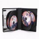 WEISHEGN 10 Discs Plastic DVD CD Box Case Holder Cover