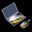 WEISHEGN 5mm Slim Plastic Business Credit Card Box Cases