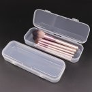 WEISHENG Clear Plastic Box Makeup Brush Case Holders