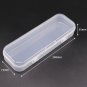 WEISHENG Clear Plastic Box Makeup Brush Case Holders