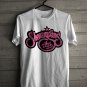 SHENANIGANS NITE CLUB GOOSE LOGO FRONT SIDE WHITE TSHIRT ADULT SIZE M
