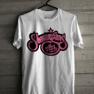 SHENANIGANS NITE CLUB GOOSE LOGO FRONT SIDE WHITE TSHIRT ADULT SIZE L