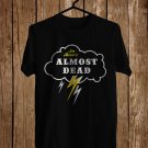 SIZE M JOE RUSSO ALMOST DEAD LOGO FRONT SIDE BLACK TSHIRT ADULT