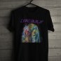 SIZE XL DINOSAUR JR SWEEP INTO SPACE LOGO FRONT SIDE BLACK TEE SHIRT