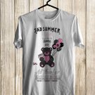SIZE 4XL SAD SUMMER MUSIC FESTIVAL 2021 FRONT SIDE WHITE TEE SHIRT SIZE 4XL SAD SUMMER MUSIC FESTIVAL 2021 FRONT SIDE WHITE TEE SHIRT