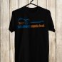 SIZE 5XL LAKEFRONT MUSIC FESTIVAL LOGO FRONT SIDE BLACK TEE SHIRT