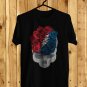 SIZE XL DEAD COMPANY LOGO FRONT SIDE BLACK TEE SHIRT