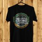 SIZE 4XL BLUE GRASS IN THE BOTTOMS MUSIC FESTIVAL LOGO FRONT SIDE BLACK TEE SHIRT